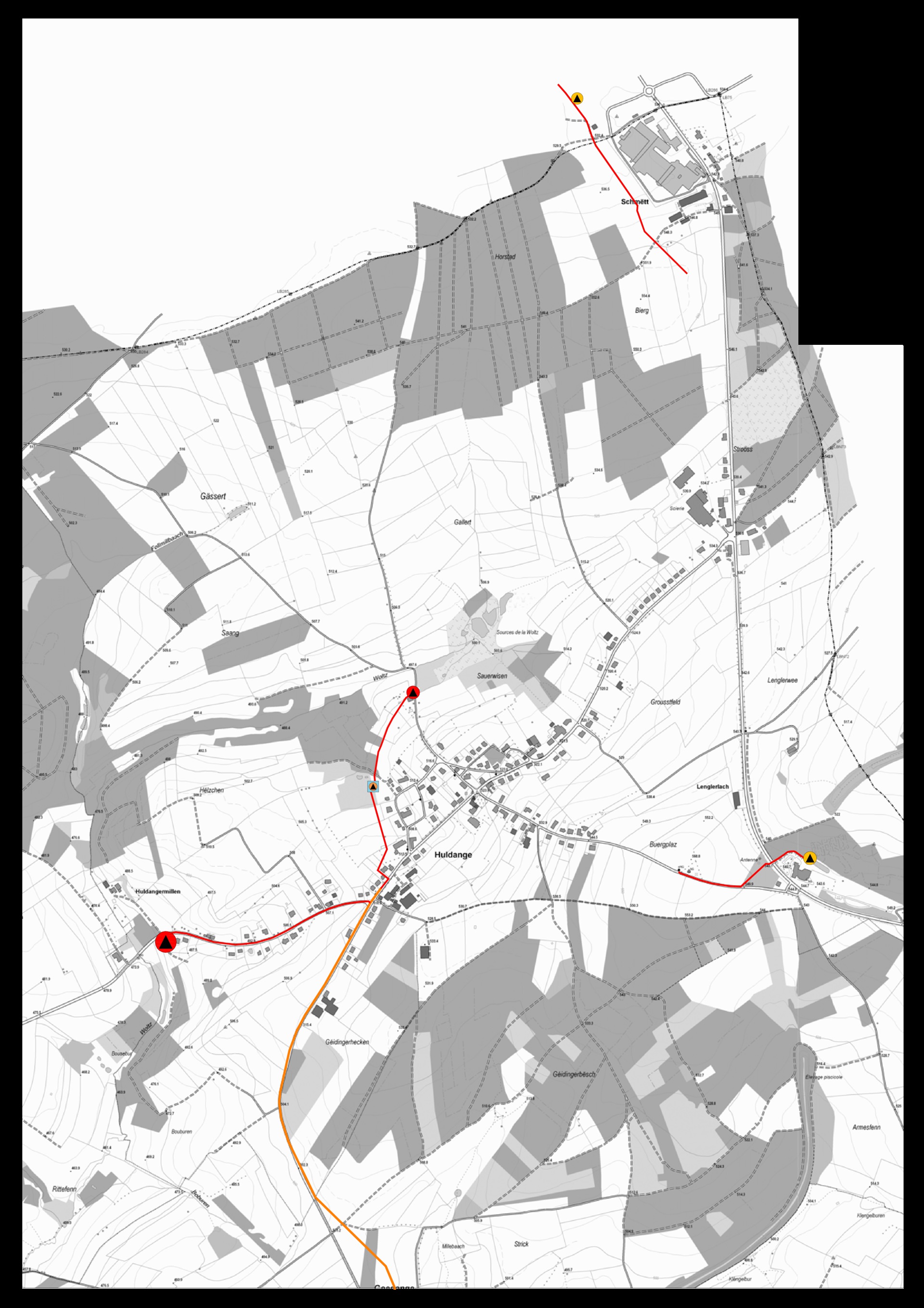 Lageplan im PDF-Format