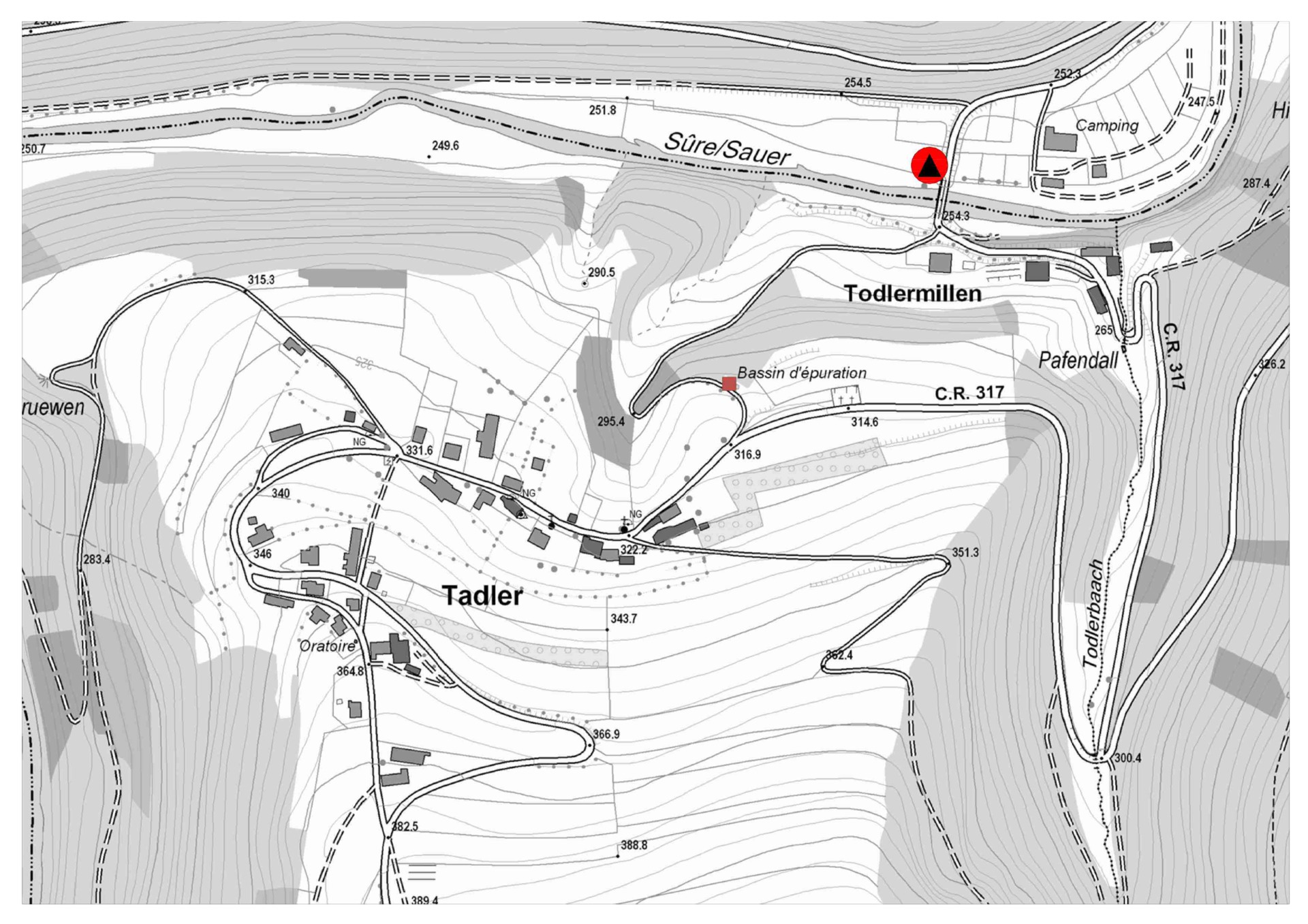 Lageplan im PDF-Format