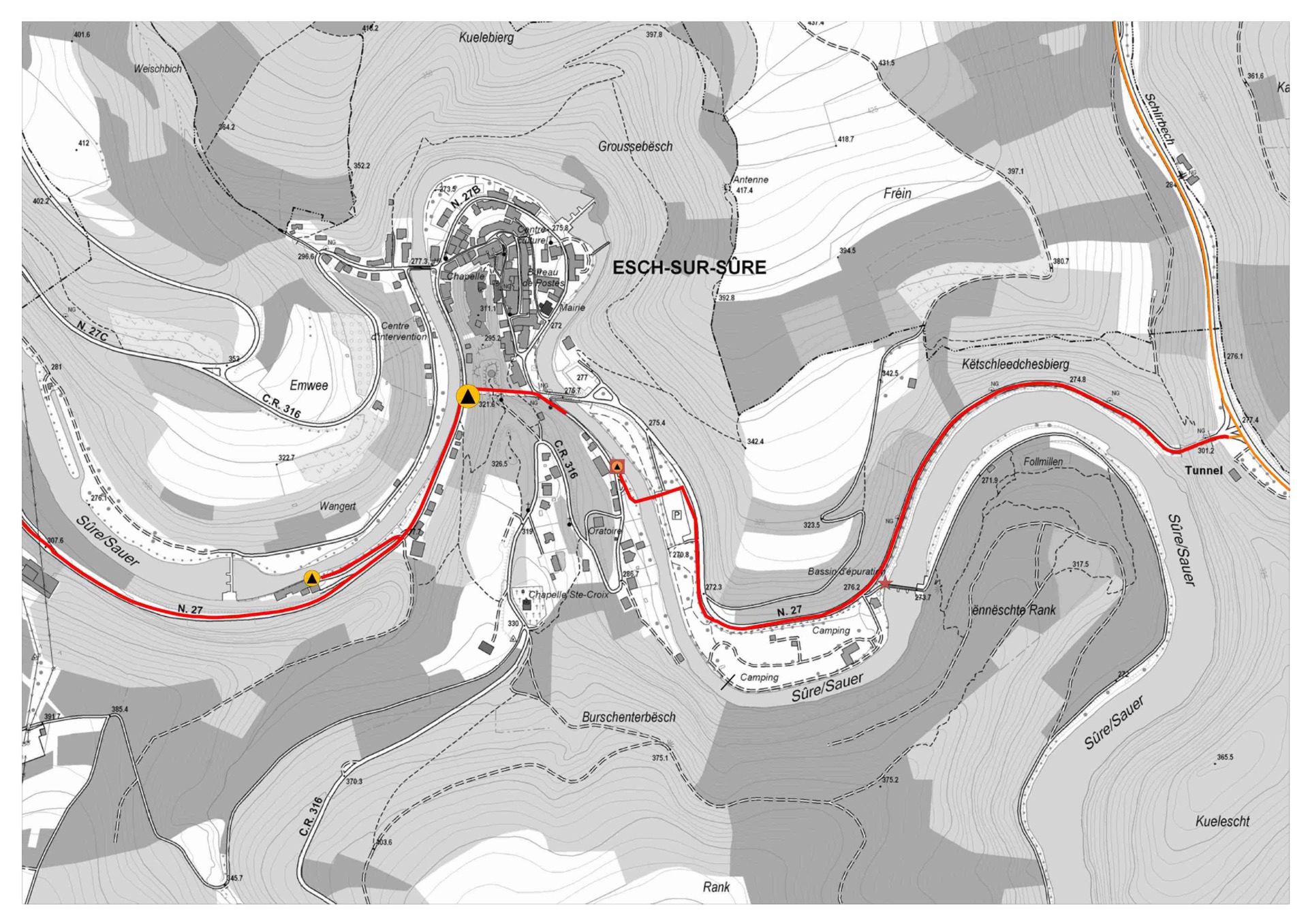 Lageplan im PDF-Format