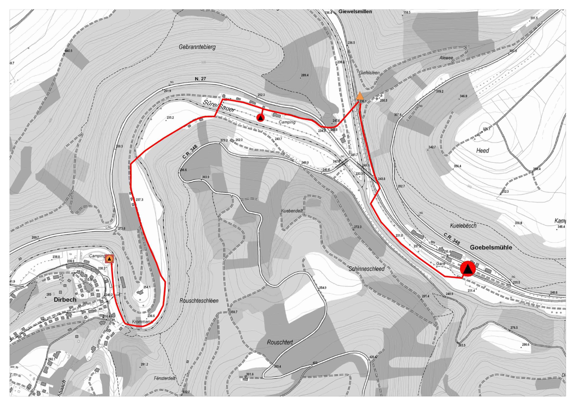 Lageplan im PDF-Format