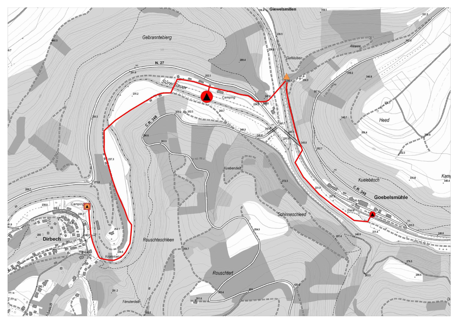 Lageplan im PDF-Format