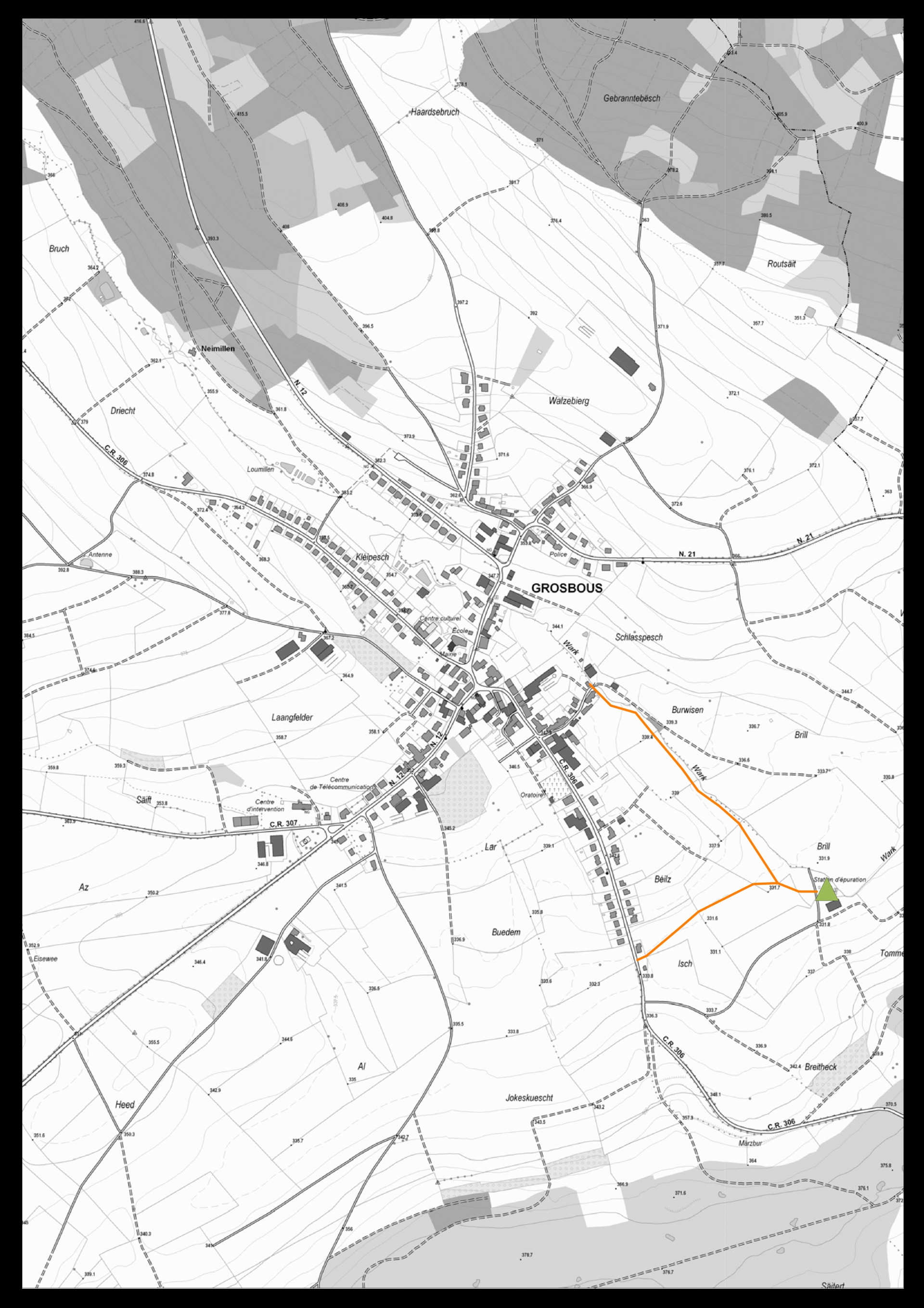 Lageplan im PDF-Format