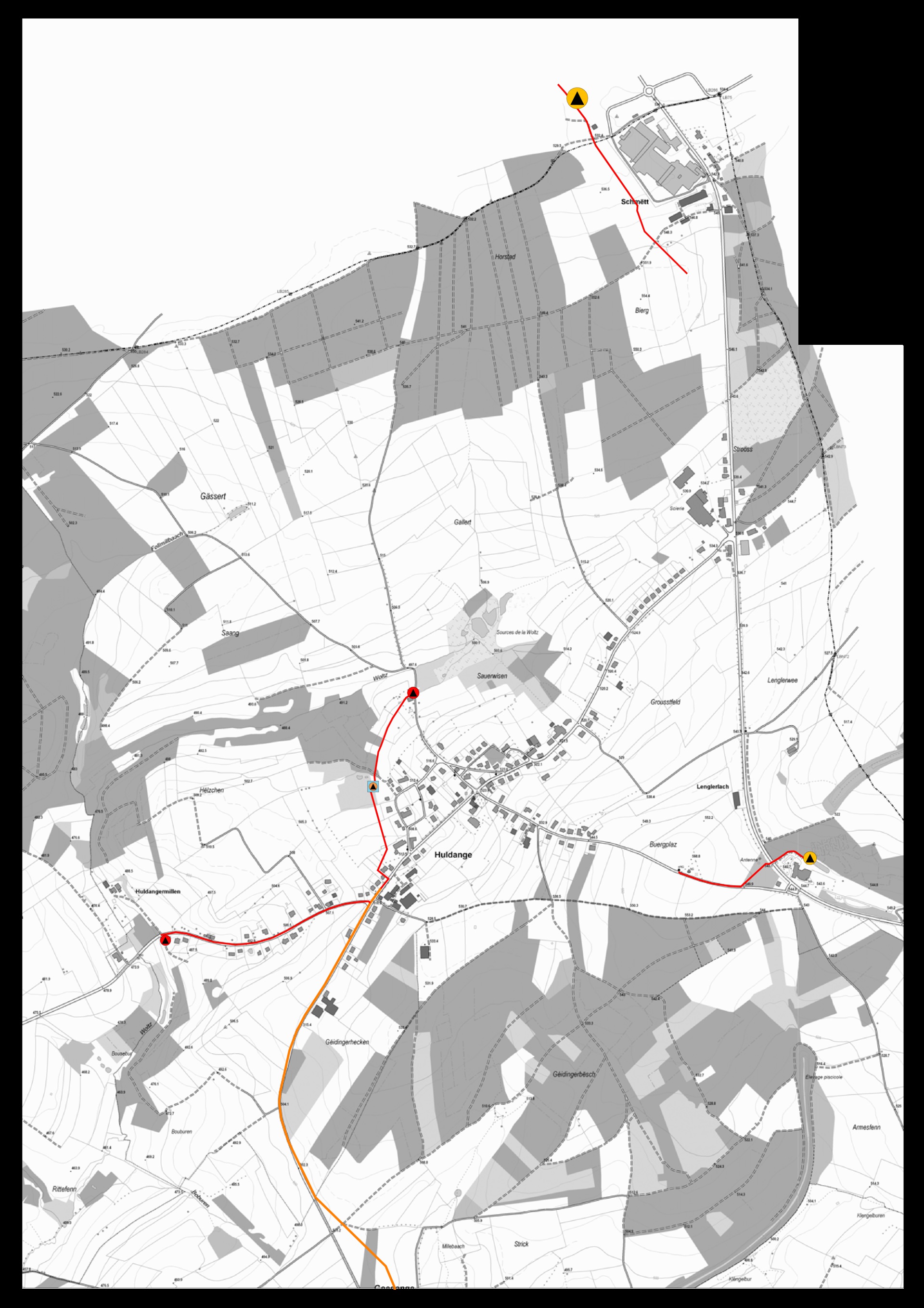 Lageplan im PDF-Format