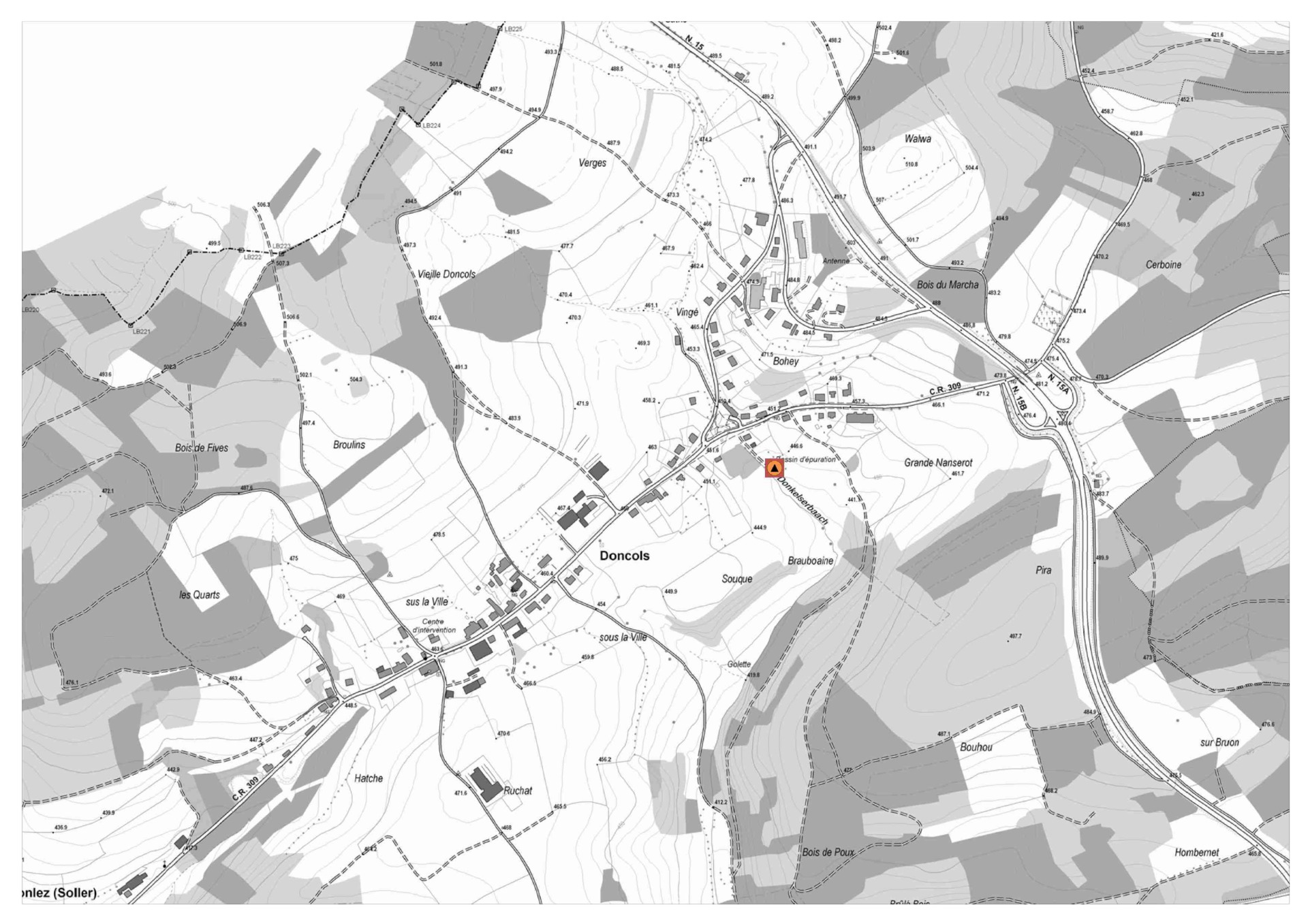 Lageplan im PDF-Format